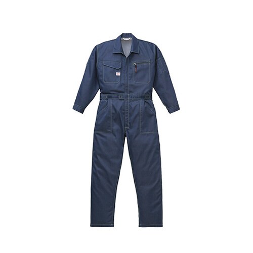 つなぎ服 ネイビーブルー 3L 1−59