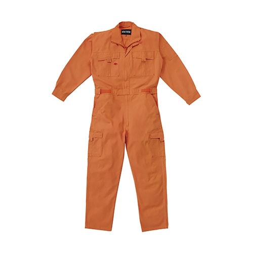 つなぎ服 オレンジ M 1−3900−OR−M