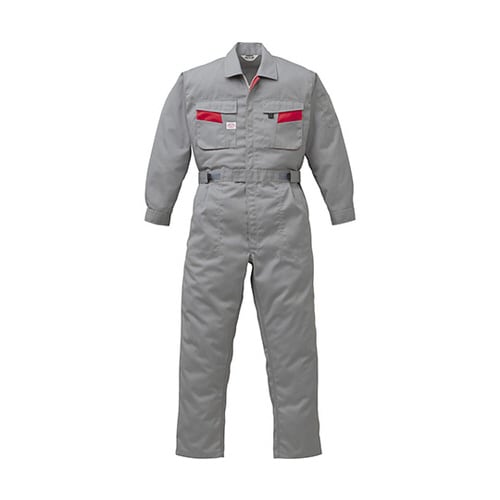 つなぎ服 シルバーグレー 4L 1−83