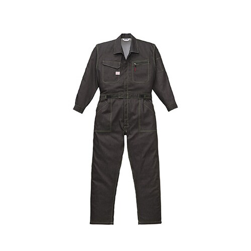 つなぎ服 ブラック M 1−5960−BC−M