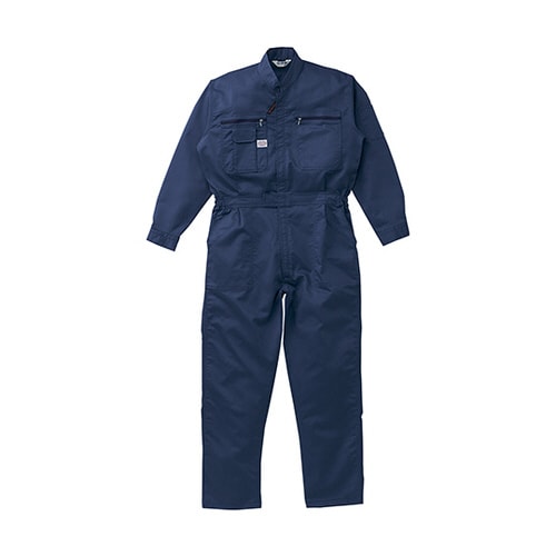 つなぎ服 ネイビーブルー S 1−125