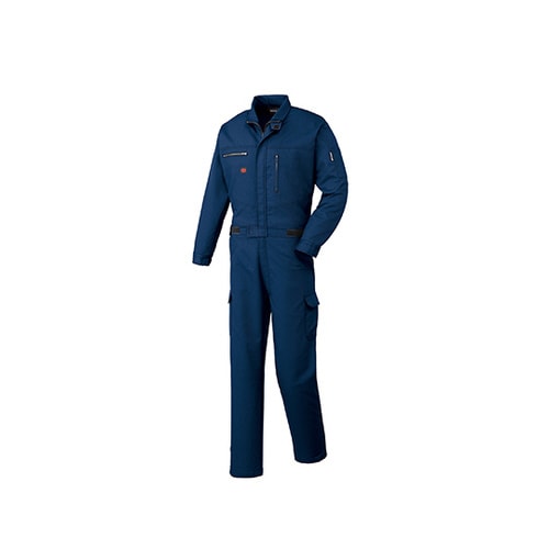 つなぎ服 ネイビーブルー 3L 1−39