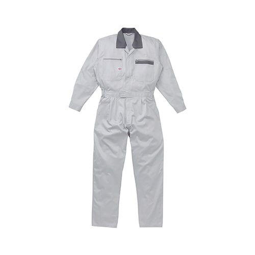 つなぎ服 シルバーグレー 3L 1−56