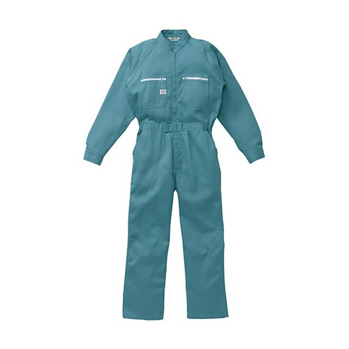 つなぎ服 エメラルドグリーン 3L 1−