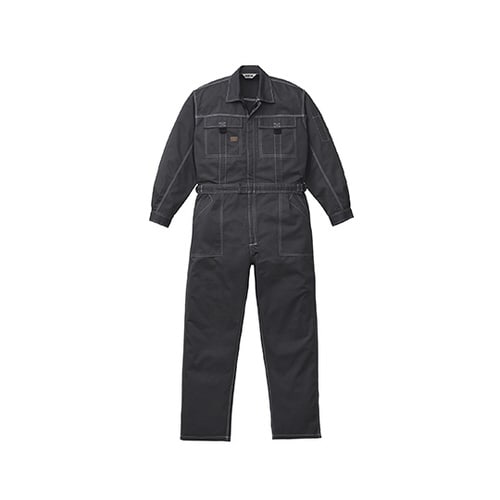 つなぎ服 ブラック M 1−3670−BC−M