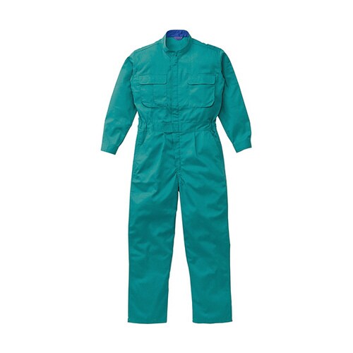 つなぎ服 エメラルドグリーン 3L 15