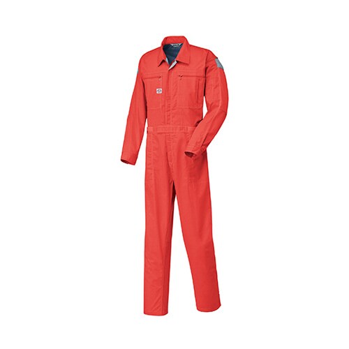 つなぎ服 レッド L 1−5900−RE−L