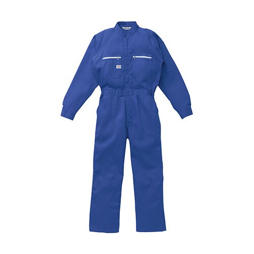 つなぎ服 マリンブルー 4L 1−385