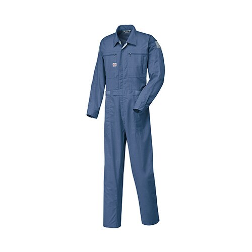 つなぎ服 アイスブルー L 1−5900−BL−L