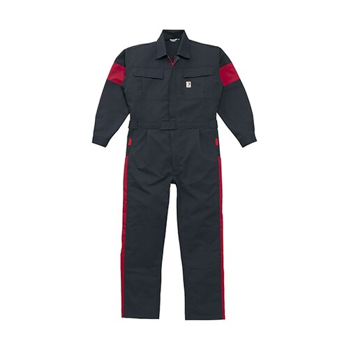 つなぎ服 ブラック M 12−207−BC−M