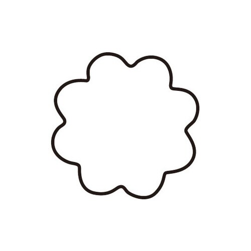 生抜 3PC 菊の花 078123