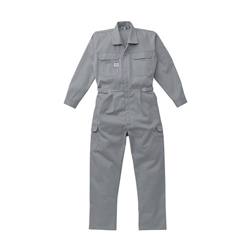 つなぎ服 シルバーグレー 4L 1−23