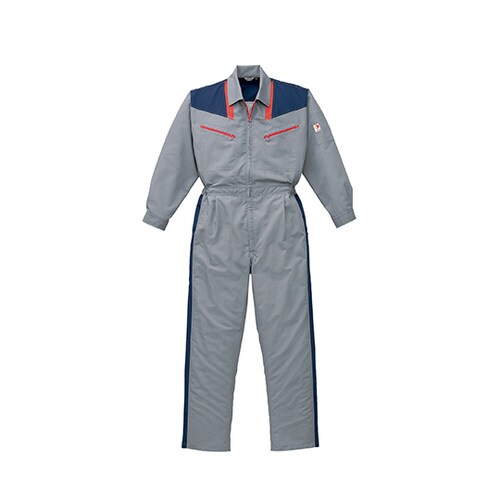 つなぎ服 シルバーグレー L 12−25