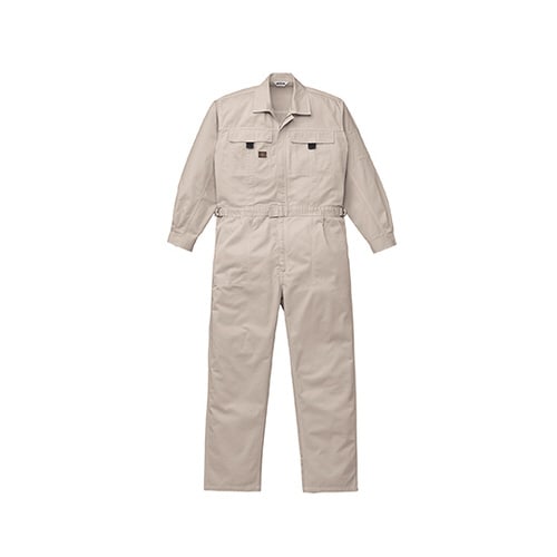 つなぎ服 カーキ M 1−3670−K2−M
