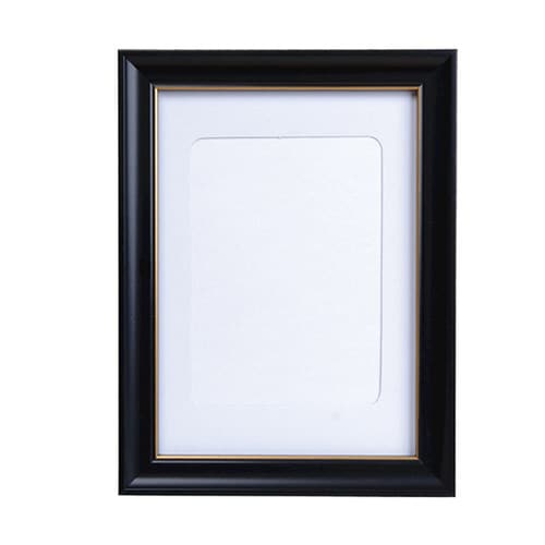 黒額 V金線入 キャビネ判 VSBK−C−BK