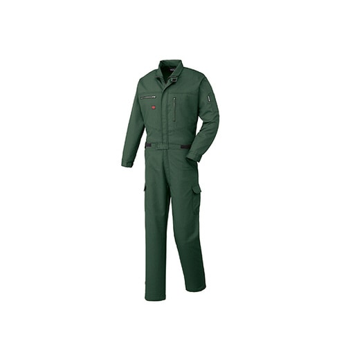 つなぎ服 グリーン LL 1−3950−GR−LL
