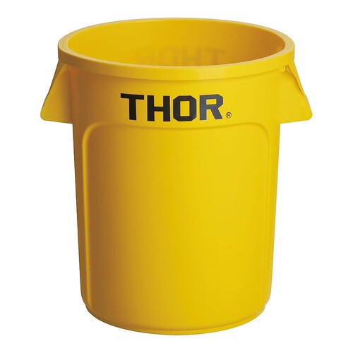 ラウンドコンテナ 60L イエロー KTL3840