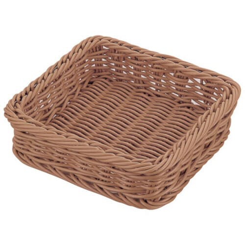 625512フードバスケット30型正角茶