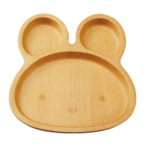 ブナ キッズプレート うさぎ V−112