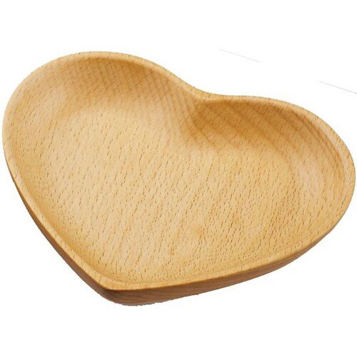 ブナ ハートプレート 中 V−121