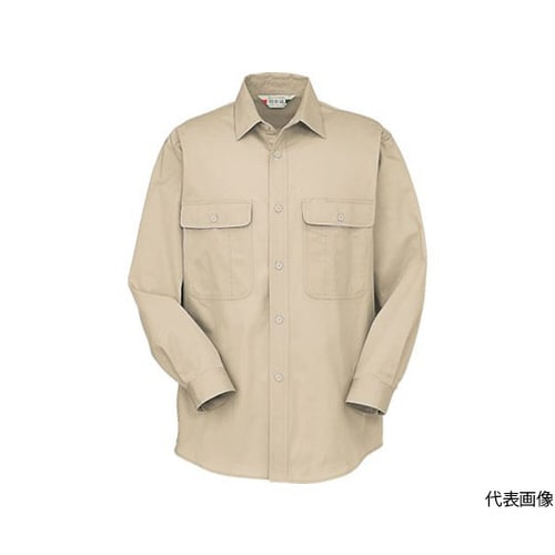 508−5−4L 長袖シャツアイボリー