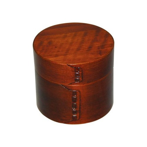 曲げワッパ丸二段弁当 目摺り BD−806A