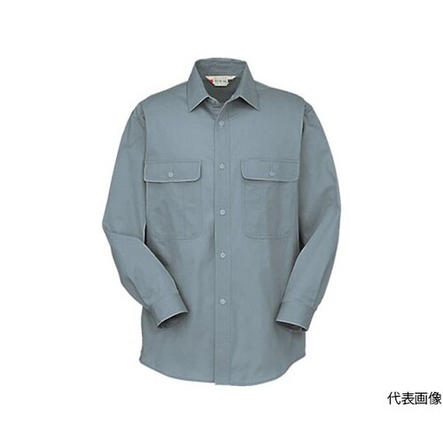 508−6−5L 長袖シャツ 青