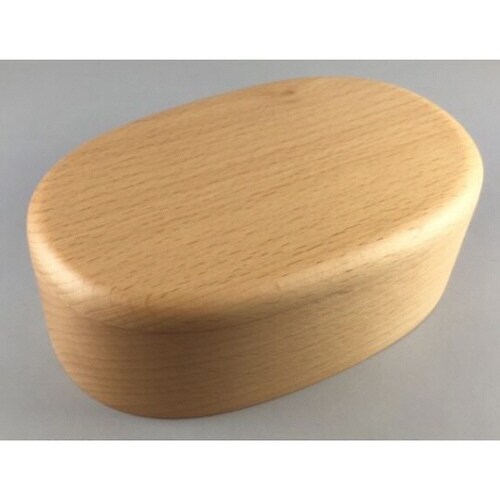 ブナ くりぬき 小判弁当 V−100