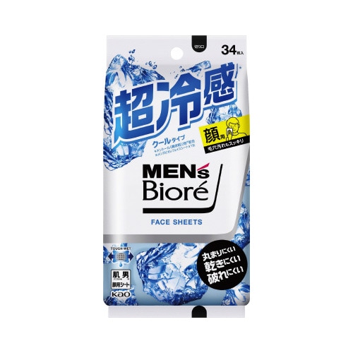 メンズビオレFシート クール 34枚