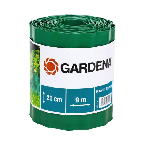 花壇エッジングフェンス グリーン20cm