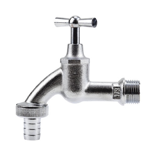 カップリング付き横水栓