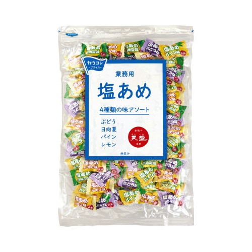 塩あめ 4種類アソート 1kg業務用×3