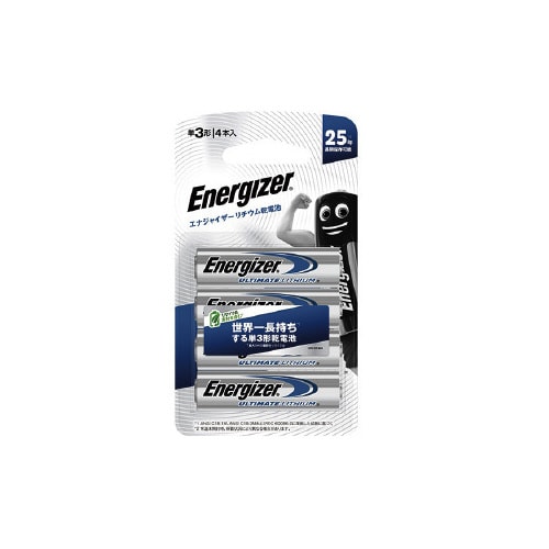 リチウム乾電池 単3形 LAA4PKJP 4本入