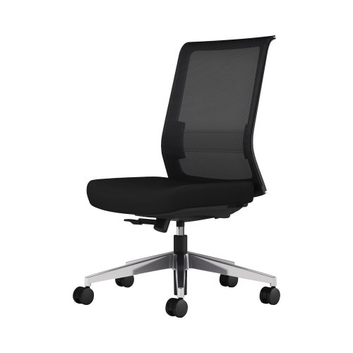 エントリー2 肘無 黒/アルミ脚/黒