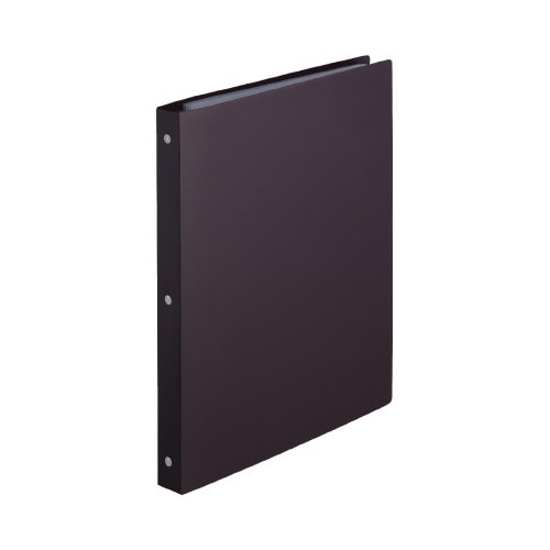 クリヤーブック<交換式>A4 ボルドーブラック