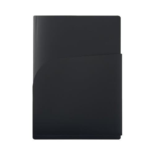 ソリッドホルダー<オープン>A4ピュアブラック