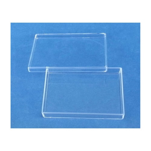 ガラス製角型シャーレ 本体・蓋セット