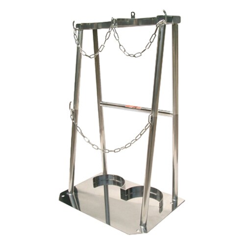 クリーンルーム用ボンベスタンド 1500L×2本用