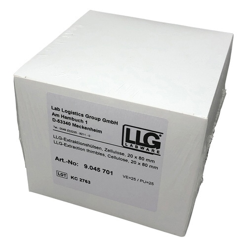 円筒セルロース濾紙 25枚入 ET20−80