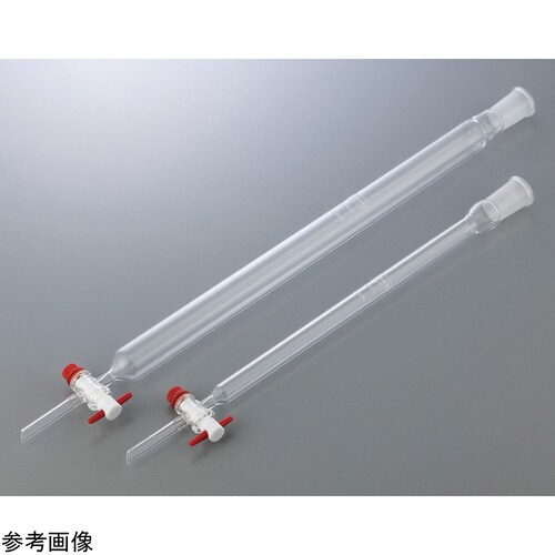 クロマトグラフ管(摺合有り)φ26×457mm