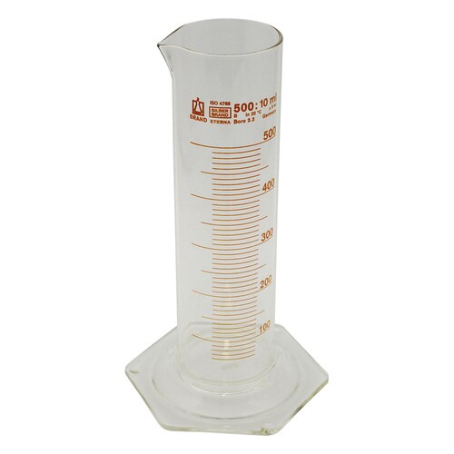 メスシリンダー(太型) 500mL