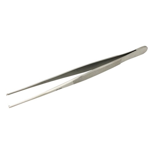 先細有鈎ピンセット 180mm