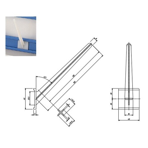 ラコムドライハンガー掛棒