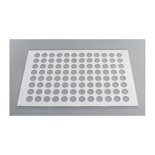 96ウェルプレート用メモシール 圧着式 50枚入