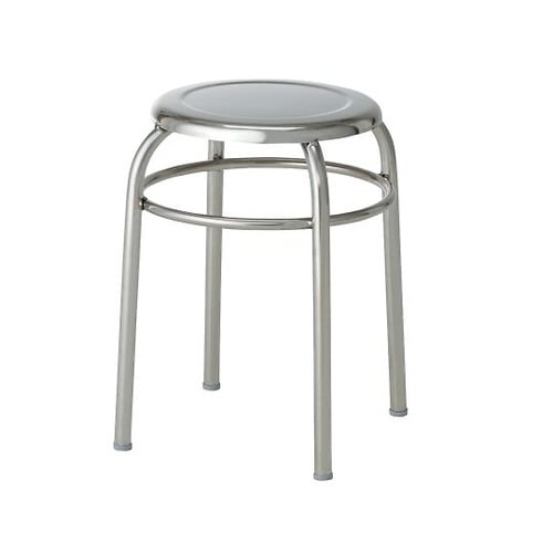 ステンレス製丸いす