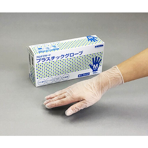プロテクガード プラスチックグローブ M