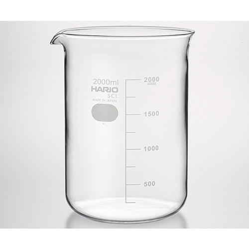 ビーカー 2000mL 6個入