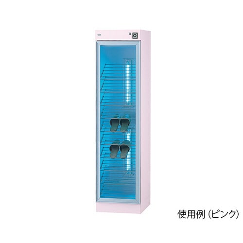 スリッパ殺菌灯付きクローゼット ピンク