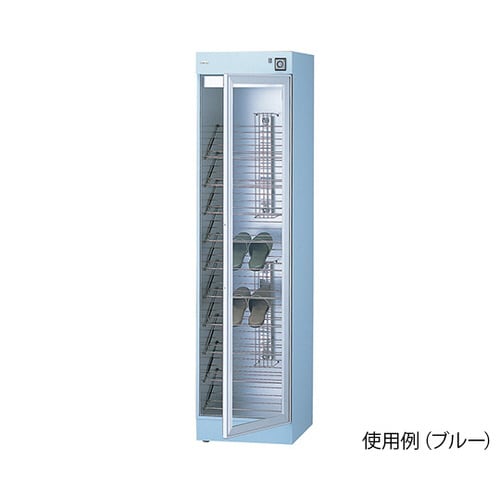 スリッパ殺菌灯付きクローゼット ブルー