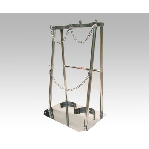 クリーンルーム用ボンベスタンド 7000L×2本用